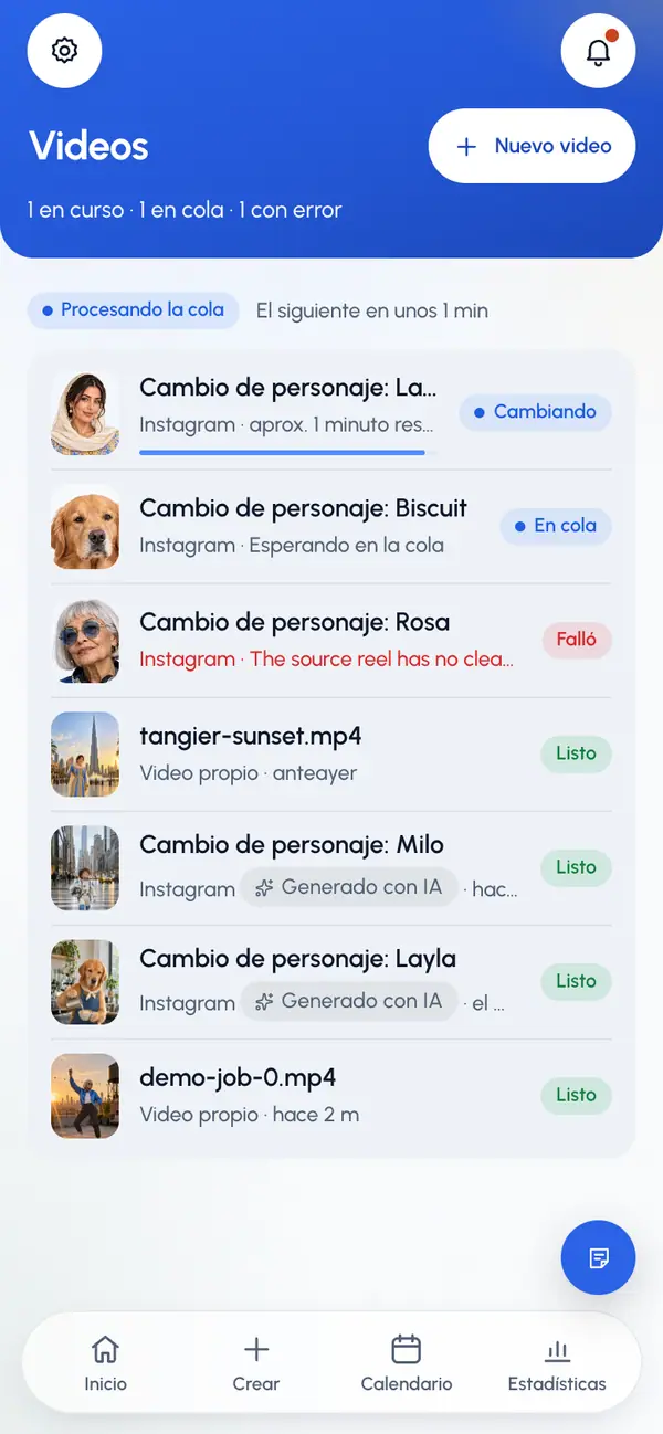 Tus videos