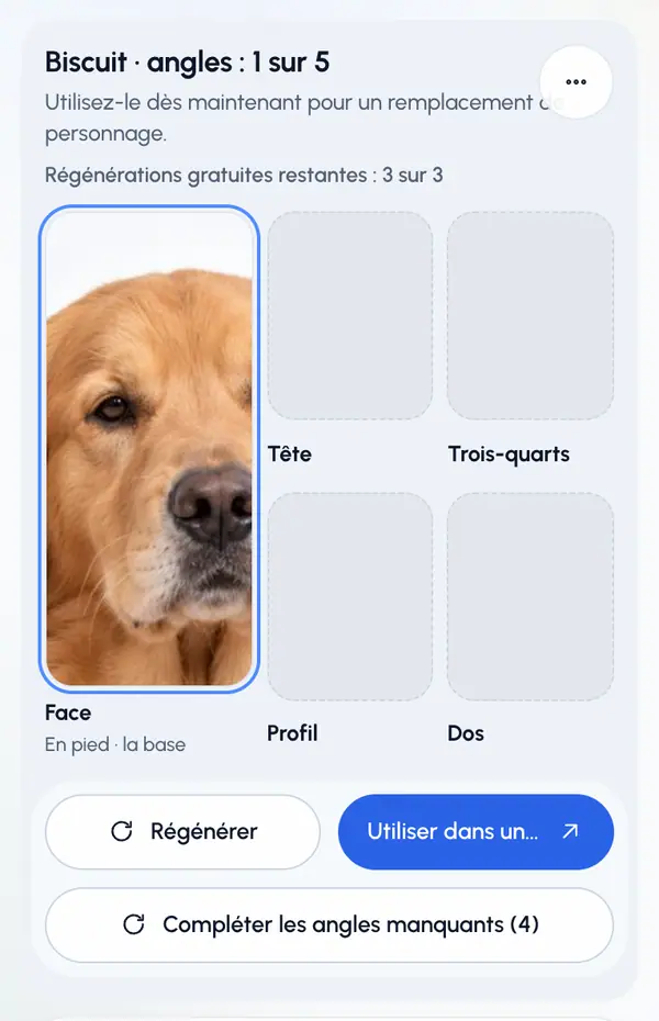Créer un personnage